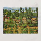 Carte Postale Cezanne - Le Château de Medan (Devant)