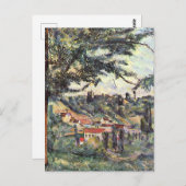 Carte Postale Cezanne - Le Hameau des Patis (Devant / Derrière)