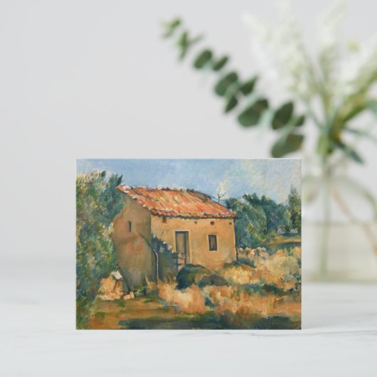 Carte Postale Cezanne - Maison abandonnée (Debout devant)