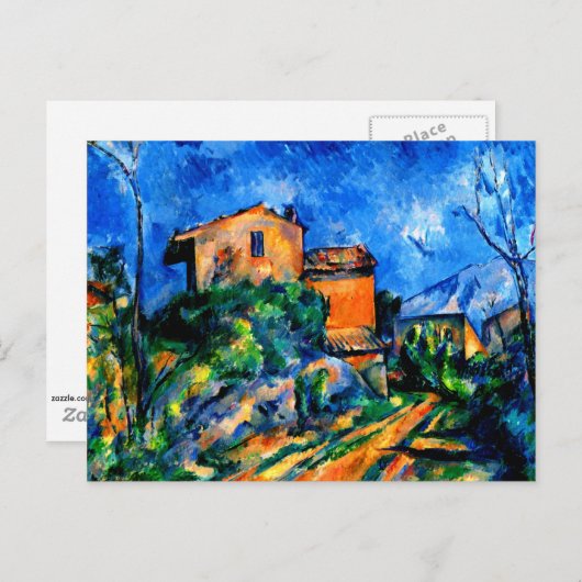 Carte Postale Cezanne - Maison Maria avec vue sur le Château Noi (Devant / Derrière)