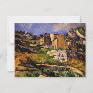 Carte Postale Cezanne - Maisons en Provence