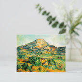 Carte postale Cezanne Mont Sainte-Victoire (Debout devant)
