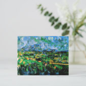 Carte Postale Cezanne - Mont Sainte Victoire (Debout devant)