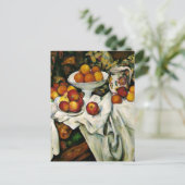 Carte Postale Cezanne - Pommes et Oranges (Debout devant)