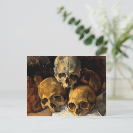 Carte Postale Cezanne - Pyramide des crânes (Debout devant)
