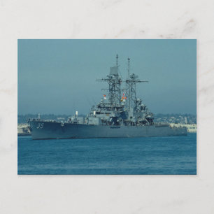 Carte Postale CGN 35 "Truxton", croiseur nucléaire, San Die