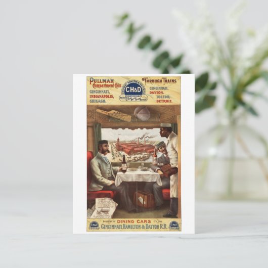 Carte Postale CH&D Pullman 1894 (Debout devant)