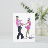 Carte Postale Cha Cha Cha Danse De La Salle De Bal (Debout devant)