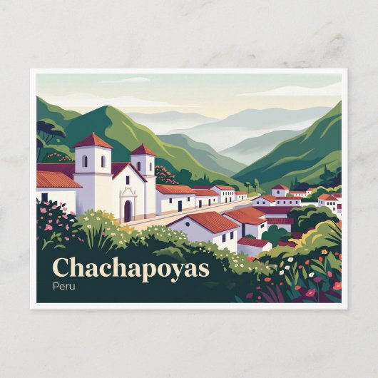 Carte Postale Chachapoyas Pérou (Devant)