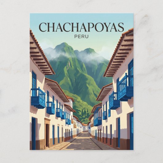Carte Postale Chachapoyas Pérou (Devant)