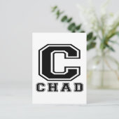 Carte Postale Chad Designs (Debout devant)