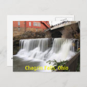 Carte postale Chagrin Falls (Devant / Derrière)