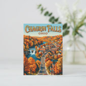 Carte Postale Chagrin Falls États-Unis (Debout devant)
