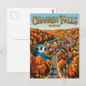 Carte Postale Chagrin Falls États-Unis (Devant / Derrière)
