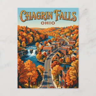 Carte Postale Chagrin Falls États-Unis