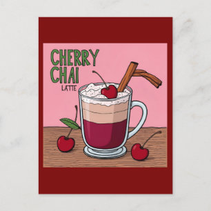 Carte Postale chai latte