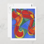 Carte postale Chai Mosaic (Devant / Derrière)