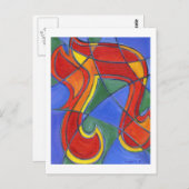 Carte postale Chai Mosaic (Devant / Derrière)