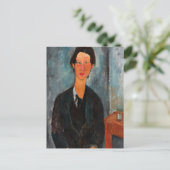 Carte Postale Chaim Soutine par Amedeo Modigliani (Debout devant)