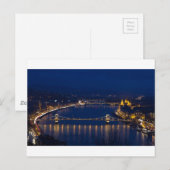 Carte Postale Chain bridge Hungary (Devant / Derrière)