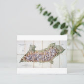 Carte Postale Chain of Mont Blanc, from an actual survey in (Debout devant)