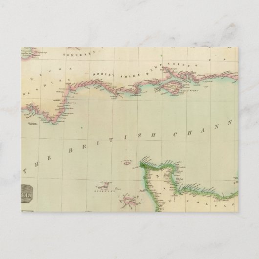 Carte Postale Chaîne britannique (Devant)