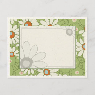 Carte Postale Chaîne de marguerite dans la journée