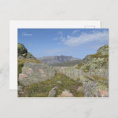 Carte Postale Chaine des Fiz Chamonix (Devant / Derrière)