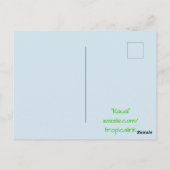 Carte Postale Chaîne tropicale de Kauai Hawaii (Dos)