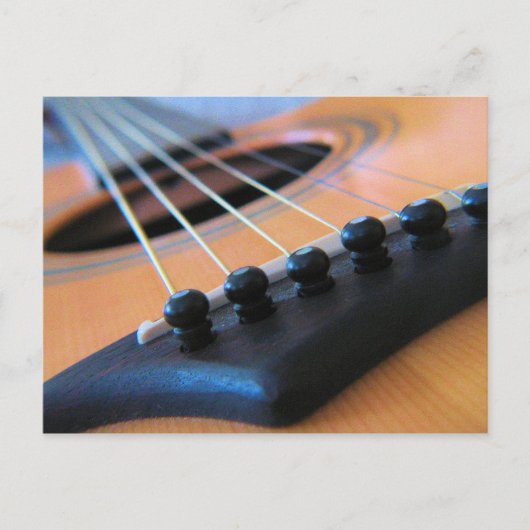 Carte postale Chaînes de guitare (Devant)