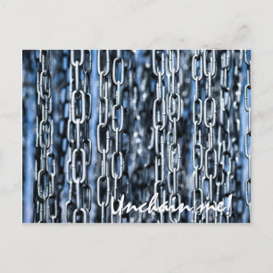 Carte Postale Chaînes - Déchaînes-moi !