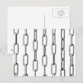 Carte Postale Chaînes en fer (Devant / Derrière)