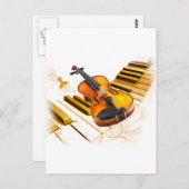 Carte Postale Chaînes et clés_ (Devant / Derrière)