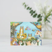 CARTE POSTALE CHAÎNES N'FITZ ET MENAGERIE D'AMIS, AMUSANT (Debout devant)