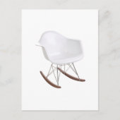 Carte Postale Chaise à roche Charles & Ray Eames Shell Eiffel (Devant)