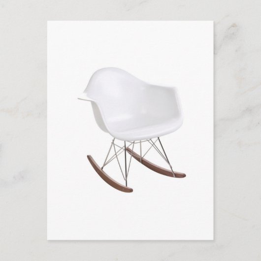 Carte Postale Chaise à roche Charles & Ray Eames Shell Eiffel (Devant)
