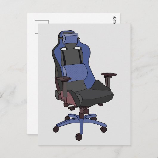 Carte Postale Chaise de jeu (Devant / Derrière)