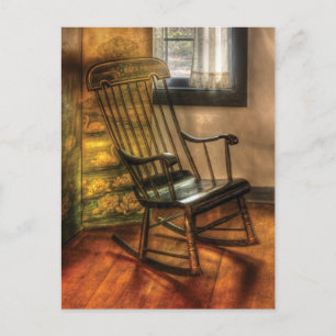Carte Postale Chaise - La chaise à bascule