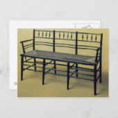 Carte Postale Chaise Sussex en jonc (bois et jonc) (Devant / Derrière)