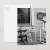 Carte Postale Chaises à rochers (Devant / Derrière)