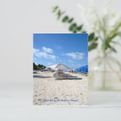 Carte Postale Chaises de plage sur Isla Mujeres (Debout devant)