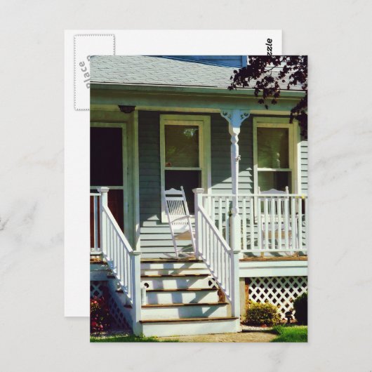 Carte Postale Chaises Rocheuses Blanches (Devant / Derrière)