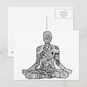 Carte Postale Chakra Chica (Devant / Derrière)