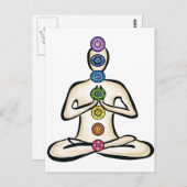 Carte Postale Chakra Powered (Devant / Derrière)