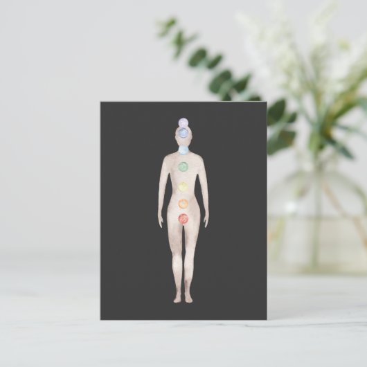 Carte Postale Chakras (Debout devant)
