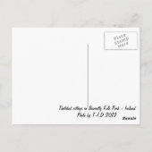 Carte Postale Chalet de chaume dans Bunratty Folk Park - Irlande (Dos)