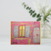 Carte Postale chalet de la glycine (Debout devant)