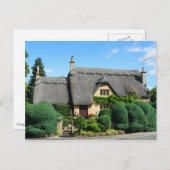 Carte Postale Chalet de toit de chaume à Chipping Campden (Devant / Derrière)