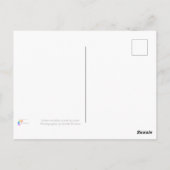 Carte Postale Chalet suisse (Dos)