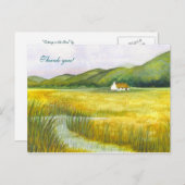 Carte Postale "Chalet sur les Fens" (Devant / Derrière)